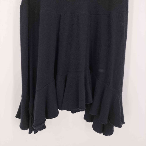 ワイズ Ys 08aw 裁切 ウール フリル ノースリーブワンピース レディース JPN:2